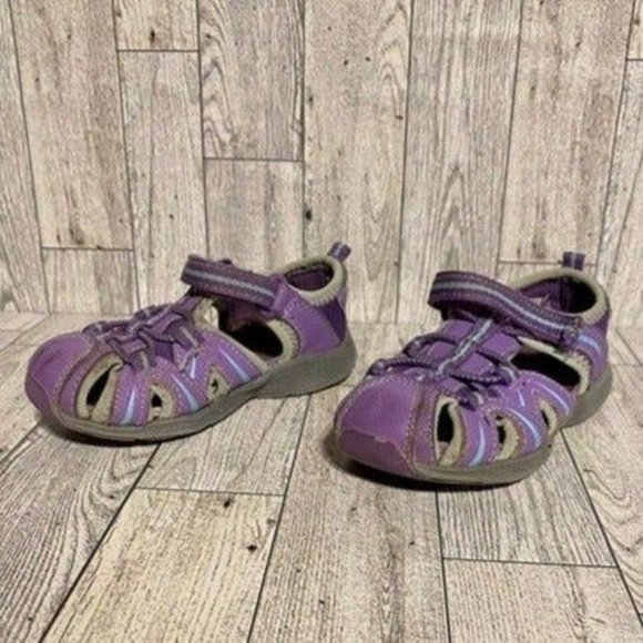 Merrell Purple Sandals Size Toddler 7W - Picture 1 of 7